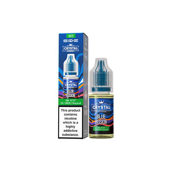 SKE Crystal Bar Original Nic Salts: Smooth 10mg Salts | Sweet Geez Vapes