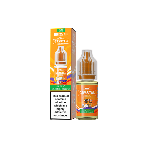 10mg SKE Crystal Original Nic Salts - 10ml (50VG/50PG)