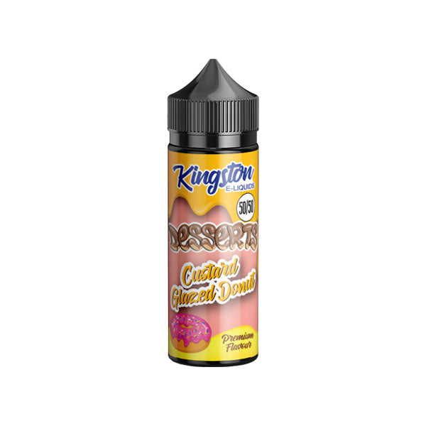 Kingston Desserts Shortfill E-Liquid - 120ml (50VG/50PG)