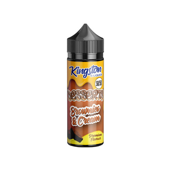 Kingston Desserts Shortfill E-Liquid - 120ml (50VG/50PG)