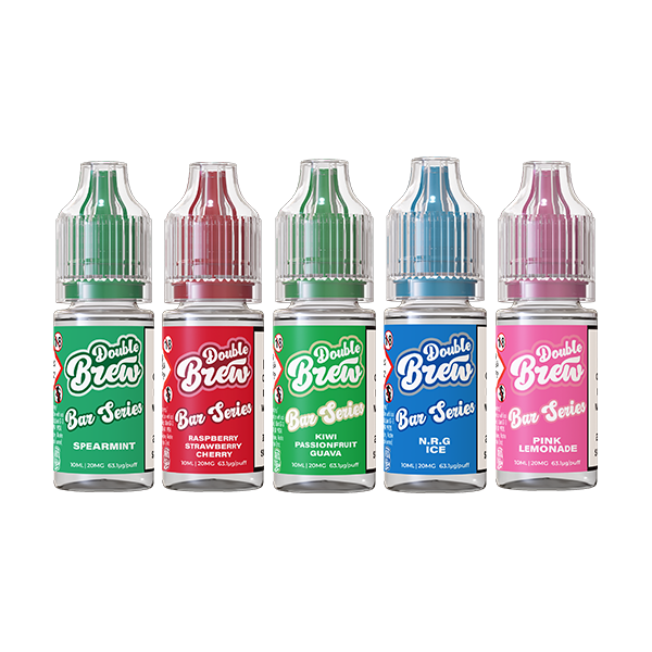 Barra de preparación doble Ohm Brew Series de 10 mg, 10 ml de sales de nicotina (50 VG/50 PG)
