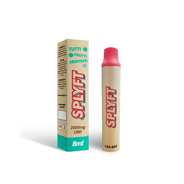 SPLYFT 2000mg CBD Disposable Vape | Biodegradable | Sweet Geez Vapes