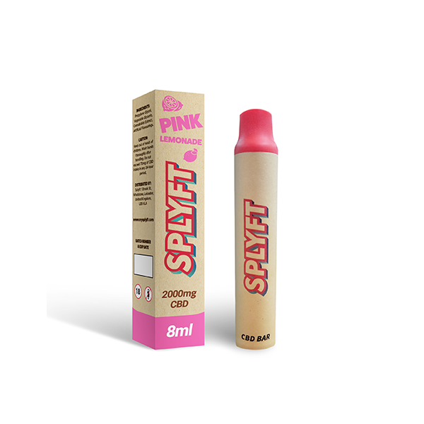 SPLYFT Eco Bar 2000mg CBD Vape Jetable Biodégradable - 3500 bouffées