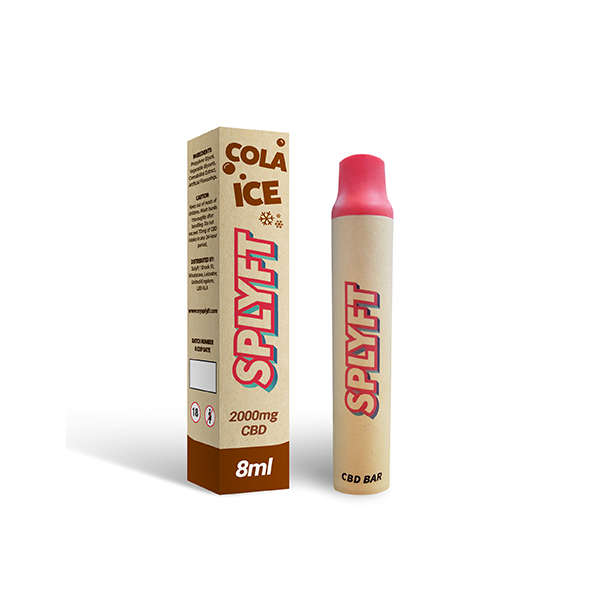SPLYFT Eco Bar 2000mg CBD Vape Jetable Biodégradable - 3500 bouffées