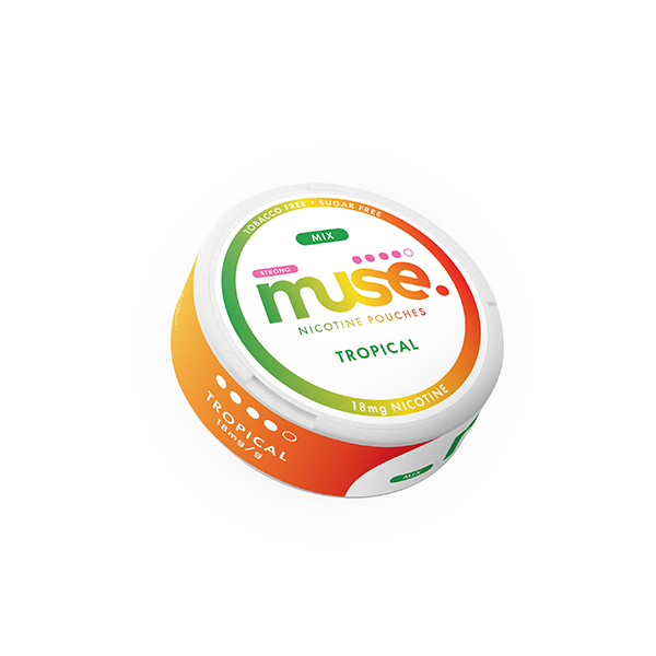 18mg Muse Nicotine Pouches (UK Made) - 20 Pouches