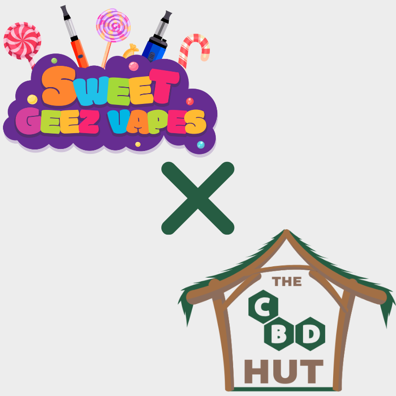 Sweet Geez Vapes & The CBD Hut Partnership