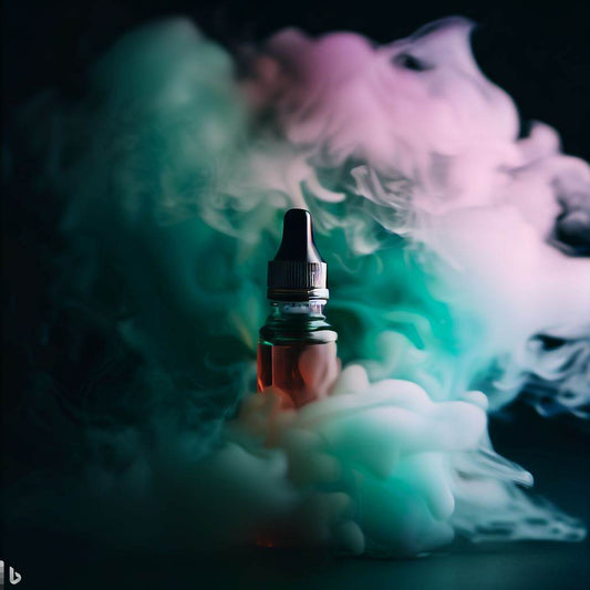 E-liquid with vapour