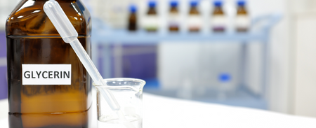 Glycerine in a lab