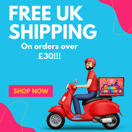 FREE Delivery to UK Mainland for Orders Over £30!