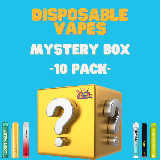 Mystery Boxes - Disposable Vapes - 10 Pack - Sweet Geez Vapes