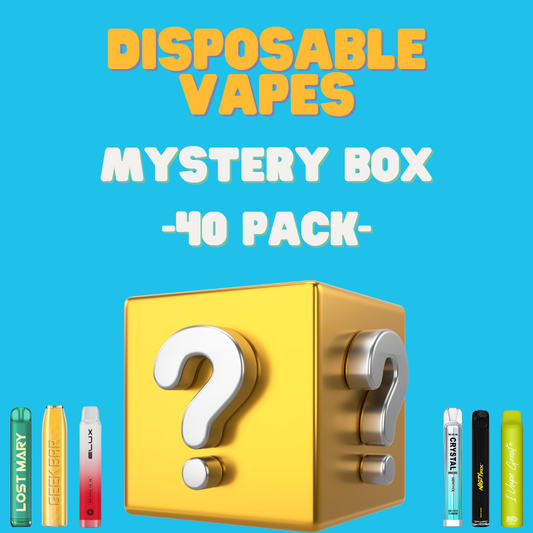 Mystery Box - Disposable Vapes - 40 Pack - Sweet Geez Vapes
