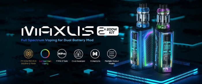 FreeMax Maxus 200w vape device