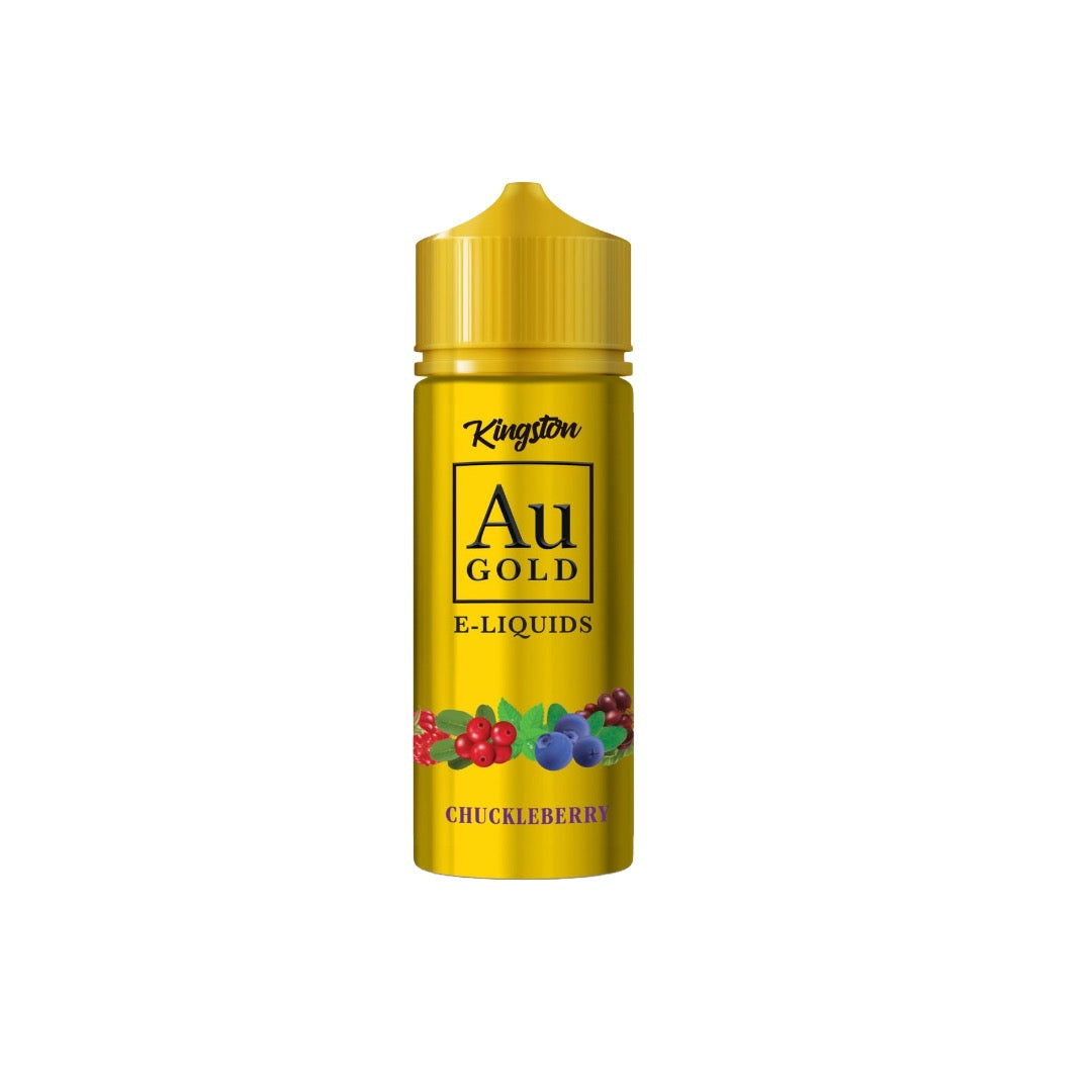 0 mg AU Gold par Kingston 100 ml E-liquide Shortfill (70VG/30PG)