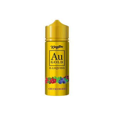 0 mg AU Gold par Kingston 100 ml E-liquide Shortfill (70VG/30PG)