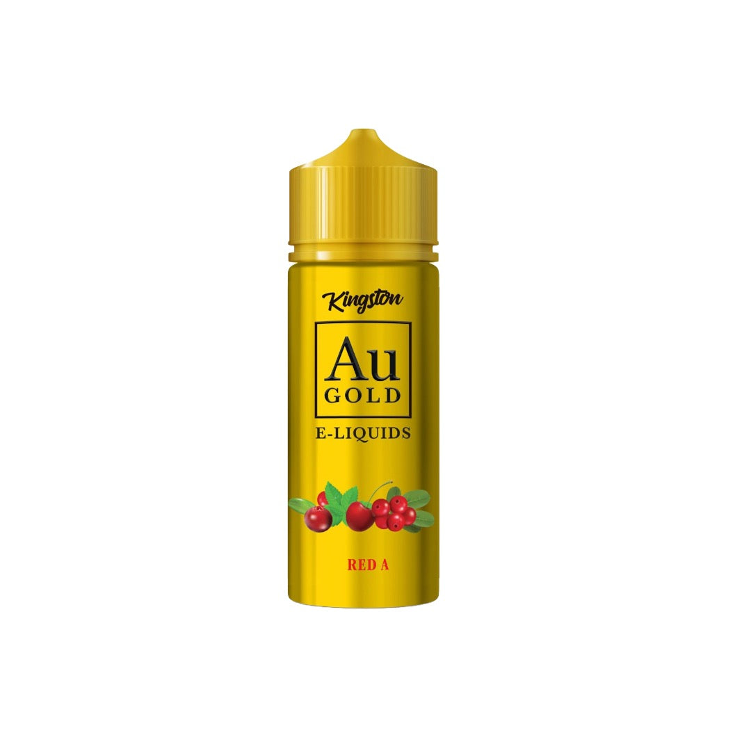 0 mg AU Gold par Kingston 100 ml E-liquide Shortfill (70VG/30PG)