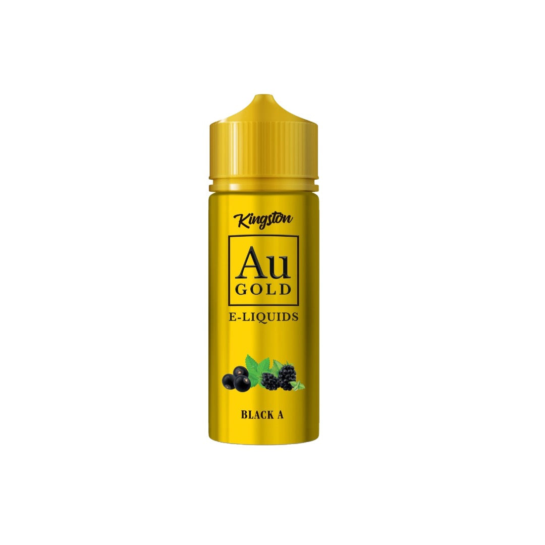 0 mg AU Gold par Kingston 100 ml E-liquide Shortfill (70VG/30PG)