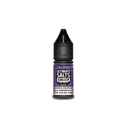 Ultimate Puff Salts Chilled 10ML Flavoured Nic Salts E-Liquid | 10mg (50VG/50PG)