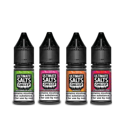 Ultimate Puff Salts Chilled 10ML Flavoured Nic Salts E-Liquid | 10mg (50VG/50PG)