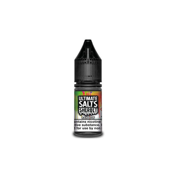 Ultimate Puff Salts Sherbet 10ML Flavoured Nic Salts E-Liquid | 10mg (50VG/50PG)