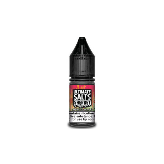 Ultimate Puff Salts Sherbet 10ML Flavoured Nic Salts E-Liquid | 10mg (50VG/50PG)