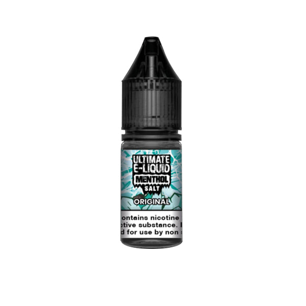 Ultimate E-liquid Menthol Nic Salts 10ml E-liquid | 10mg (50VG/50PG)