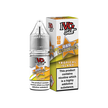 I VG Bar Favourites 10ml Nic Salts E-liquid | 10mg (50VG/50PG)