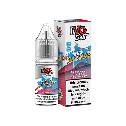 I VG Bar Favourites 10ml Nic Salts E-liquid | 10mg (50VG/50PG)