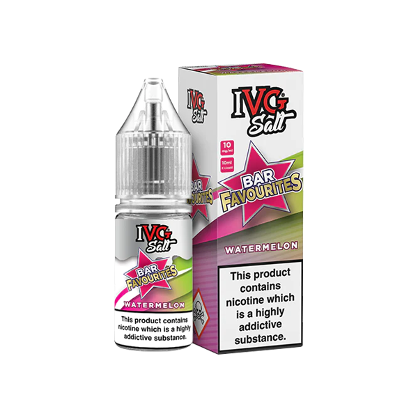 I VG Bar Favourites 10ml Nic Salts E-liquid | 10mg (50VG/50PG)