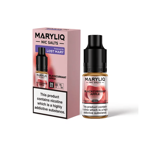 10mg MARYLIQ Nic Salt By Lost Mary 10ml (50VG/50PG) - Sweet Geez Vapes