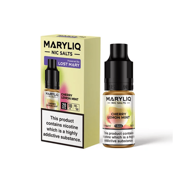 10mg MARYLIQ Nic Salt By Lost Mary - 10ml (50VG/50PG) - Shop Now at  Sweet Geez Vapes