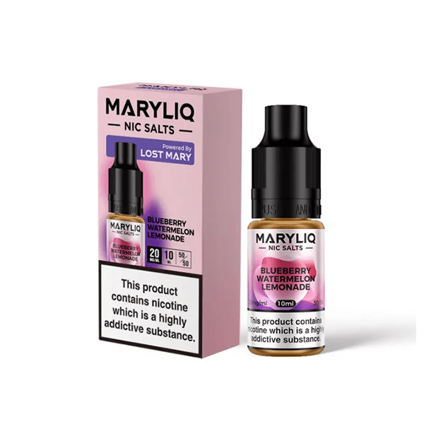 10mg MARYLIQ Nic Salt By Lost Mary - 10ml (50VG/50PG) - Shop Now at  Sweet Geez Vapes