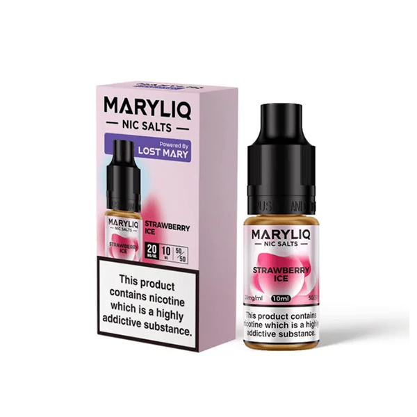 10mg MARYLIQ Nic Salt By Lost Mary 10ml (50VG/50PG) - Sweet Geez Vapes