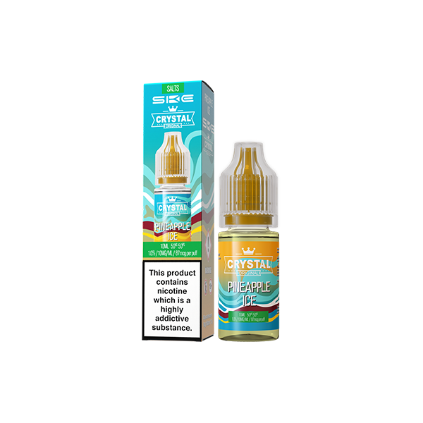 10mg SKE Crystal Original Nic Salts - 10ml (50VG/50PG) - Shop Now at  Sweet Geez Vapes