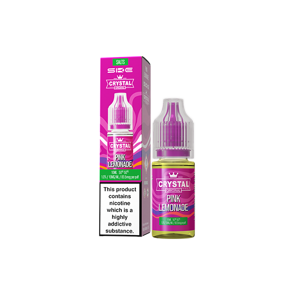 10mg SKE Crystal Original Nic Salts - 10ml (50VG/50PG)