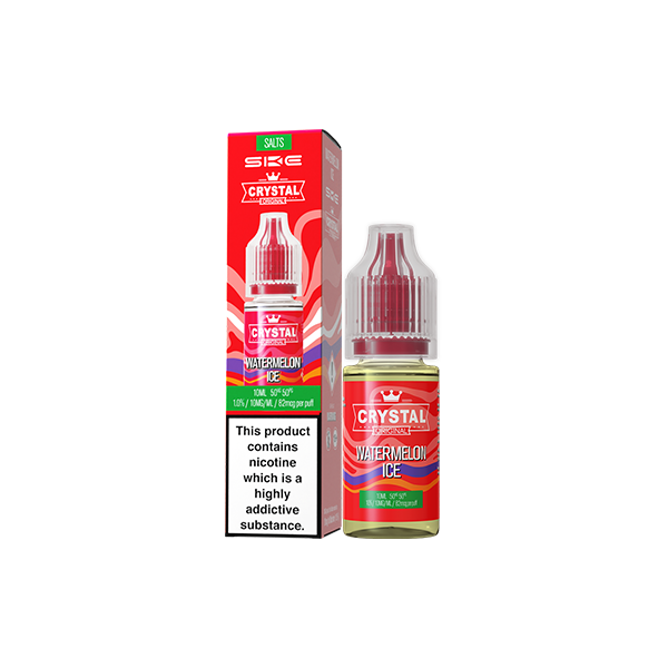 10mg SKE Crystal Original Nic Salts - 10ml (50VG/50PG) - Shop Now at  Sweet Geez Vapes