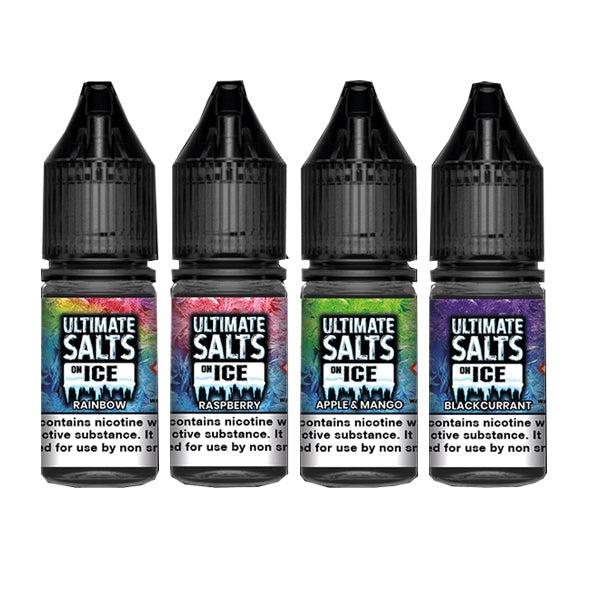 Ultimate Puff Salts On Ice 10ml Flavoured Nic Salts E-liquid | 10mg (50VG/50PG)