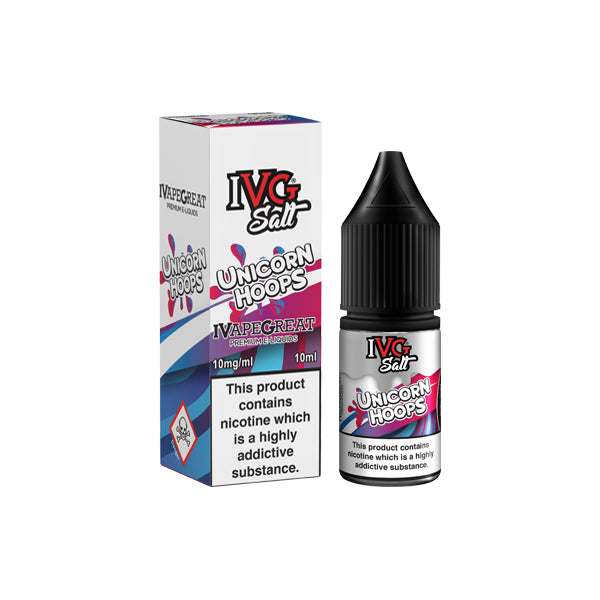 I VG Salt 10ml Nic Salts E-liquid | 10mg (50VG/50PG)