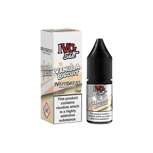 I VG Salt 10ml Nic Salts E-liquid | 10mg (50VG/50PG)