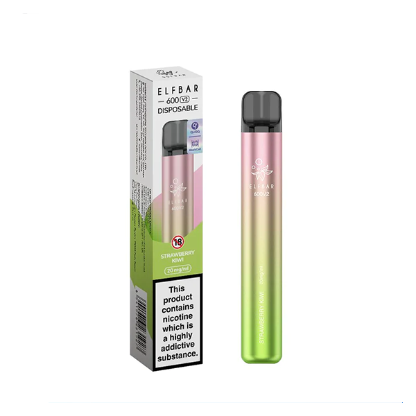 20mg ELF Bar 600 V2 Disposable Vaping Device - 600 Puffs - Shop Now at  Sweet Geez Vapes