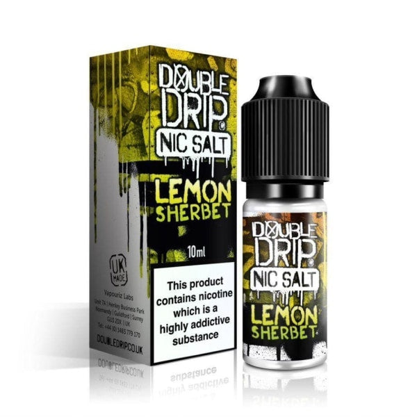 Double Drip 10ML Flavoured Nic Salts E Liquid | 20mg