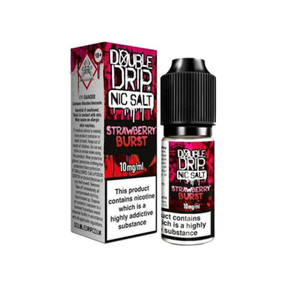 Double Drip 10ML Flavoured Nic Salts E Liquid | 20mg