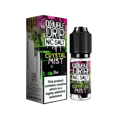 Double Drip 10ML Flavoured Nic Salts E Liquid | 20mg