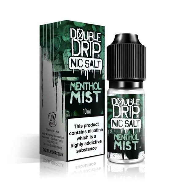 Double Drip 10ML Flavoured Nic Salts E Liquid | 20mg