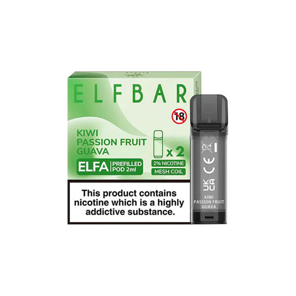 ELF Bar ELFA 20mg Replacement Prefilled Pods 2ml | 2-pack