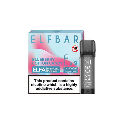 ELF Bar ELFA 20mg Replacement Prefilled Pods 2ml | 2-pack