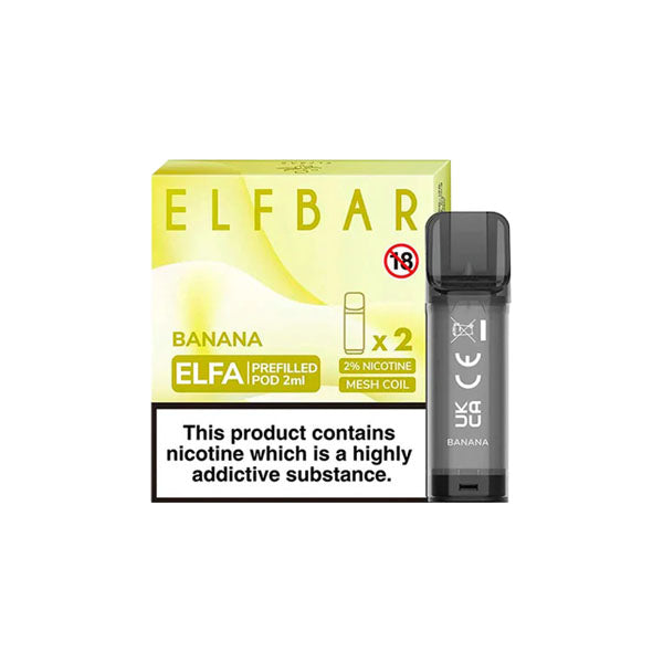 ELF Bar ELFA 20mg Replacement Prefilled Pods 2ml | 2-pack