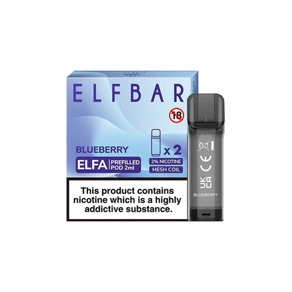 ELF Bar ELFA 20mg Replacement Prefilled Pods 2ml | 2-pack