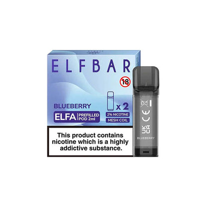 ELF Bar ELFA 20mg Replacement Prefilled Pods 2ml | 2-pack