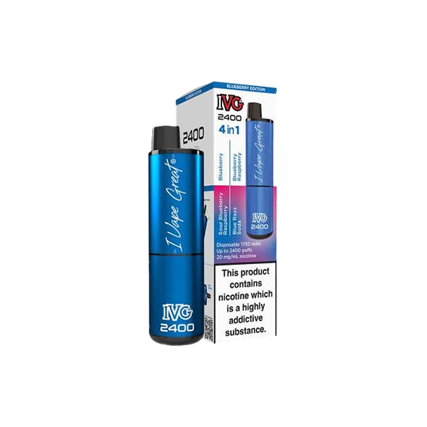 20mg I VG 2400 Disposable Vapes 2400 Puffs - 4 in 1 Multi-Edition - Shop Now at  Sweet Geez Vapes