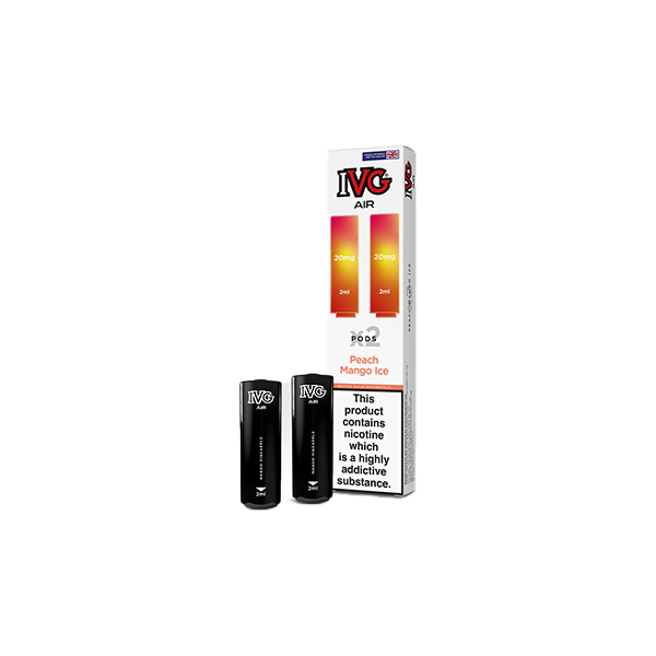  Shop IVG Air Prefilled Pods - 2ml, 20mg | Sweet Geez Vapes